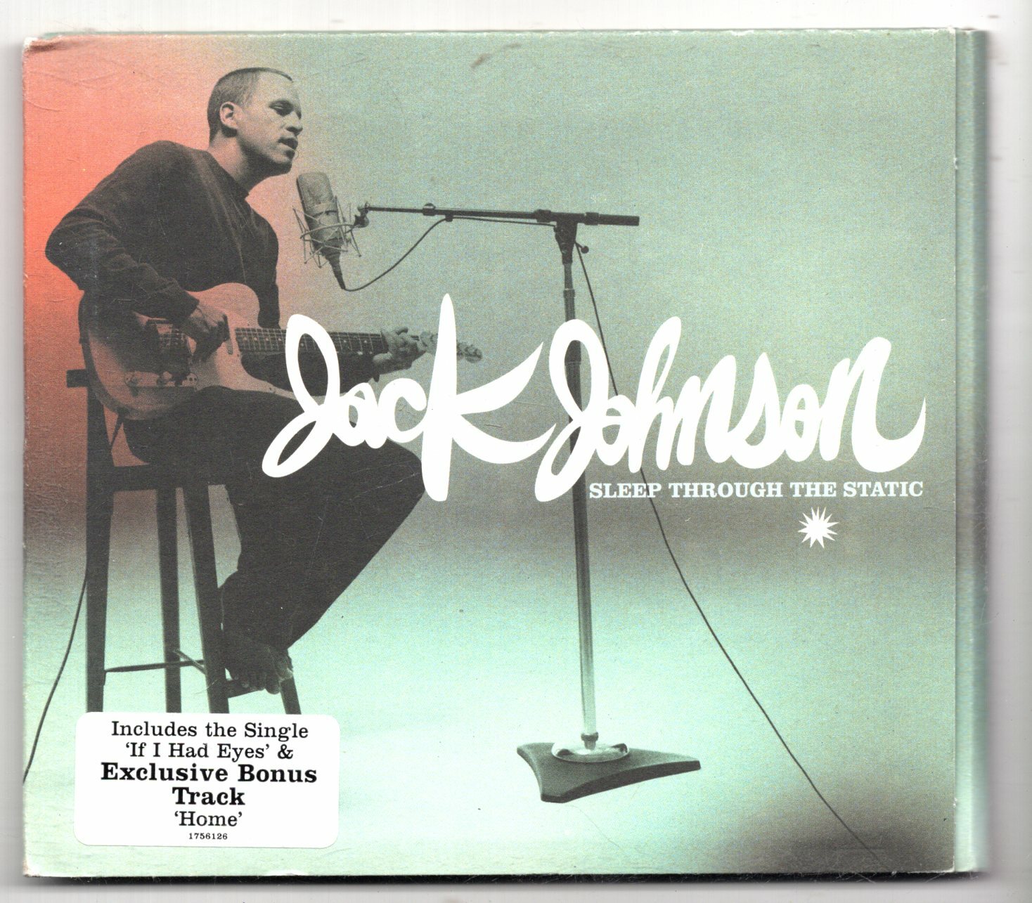 (KP344) Jack Johnson, Sleep Through The Static - 2008 CD