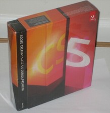 Adobe Creative Suite 5.5 Design Premium CS5.5 -MAC- Full Retail New Sealed Box
