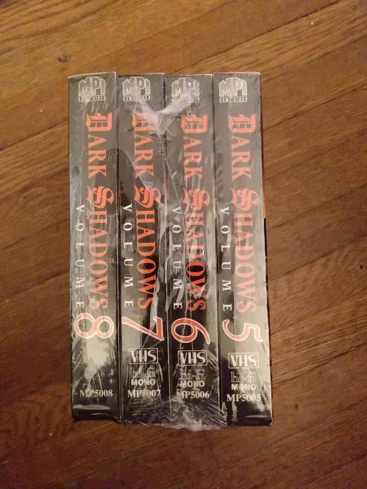 Dark Shadows Volumes 5 -8 NIP Sealed Barnabas Collins Vampire VHS Series  - Image 3 of 4