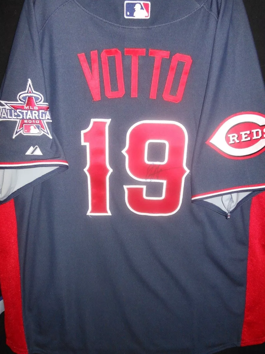 Lot Detail - Joey Votto Signed Cincinnati Reds Jersey (MLB AUTH)