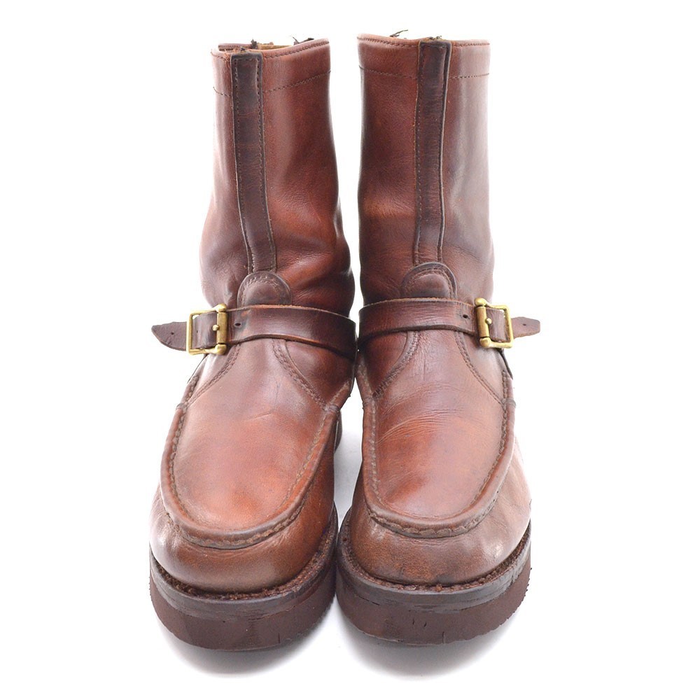 W.C. Russell Moccasin Co Zephyr $1080 Boots Men size 8 M Made in