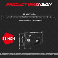 Slim Curved 20 26 32 38 44 50 Led Light Bar Single Row Off Road Driving Atv Suv Slim Curved 20 26 32 38 44 50 Led Light Bar Single Row Off Road Driving Atv Suv