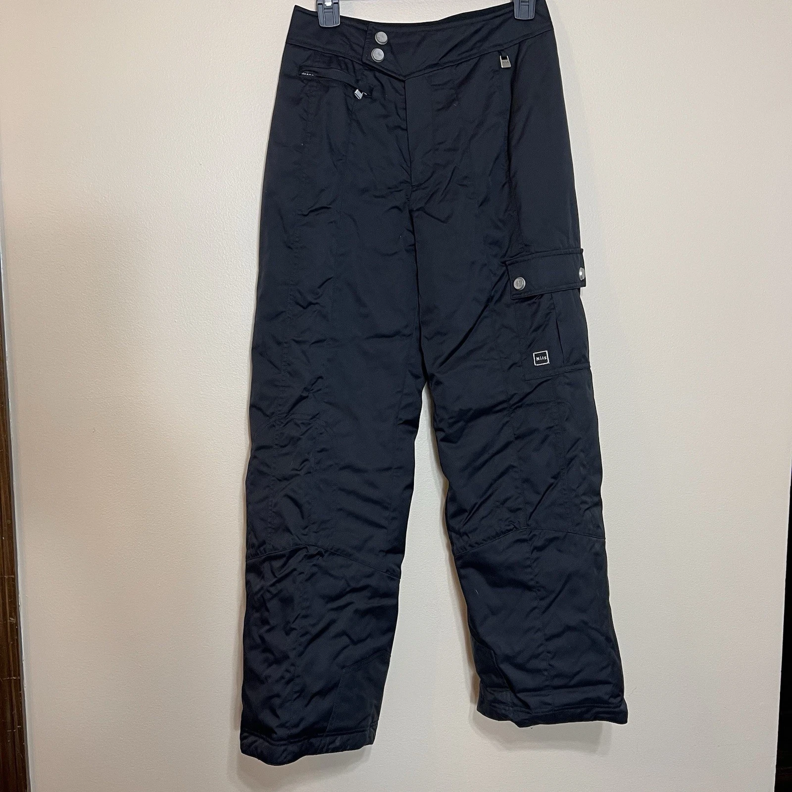 Nils Women’s Ski Pants Size 4 Black 5 Pockets Thermore Thermal Insulation
Opens in a new window or t