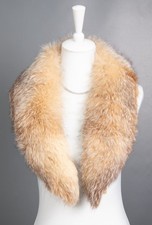 1697 US TARIFFS INCLUDED GLAMOROUS REAL BLUE FROST FOX COAT FUR STOLE BEAUTIFUL