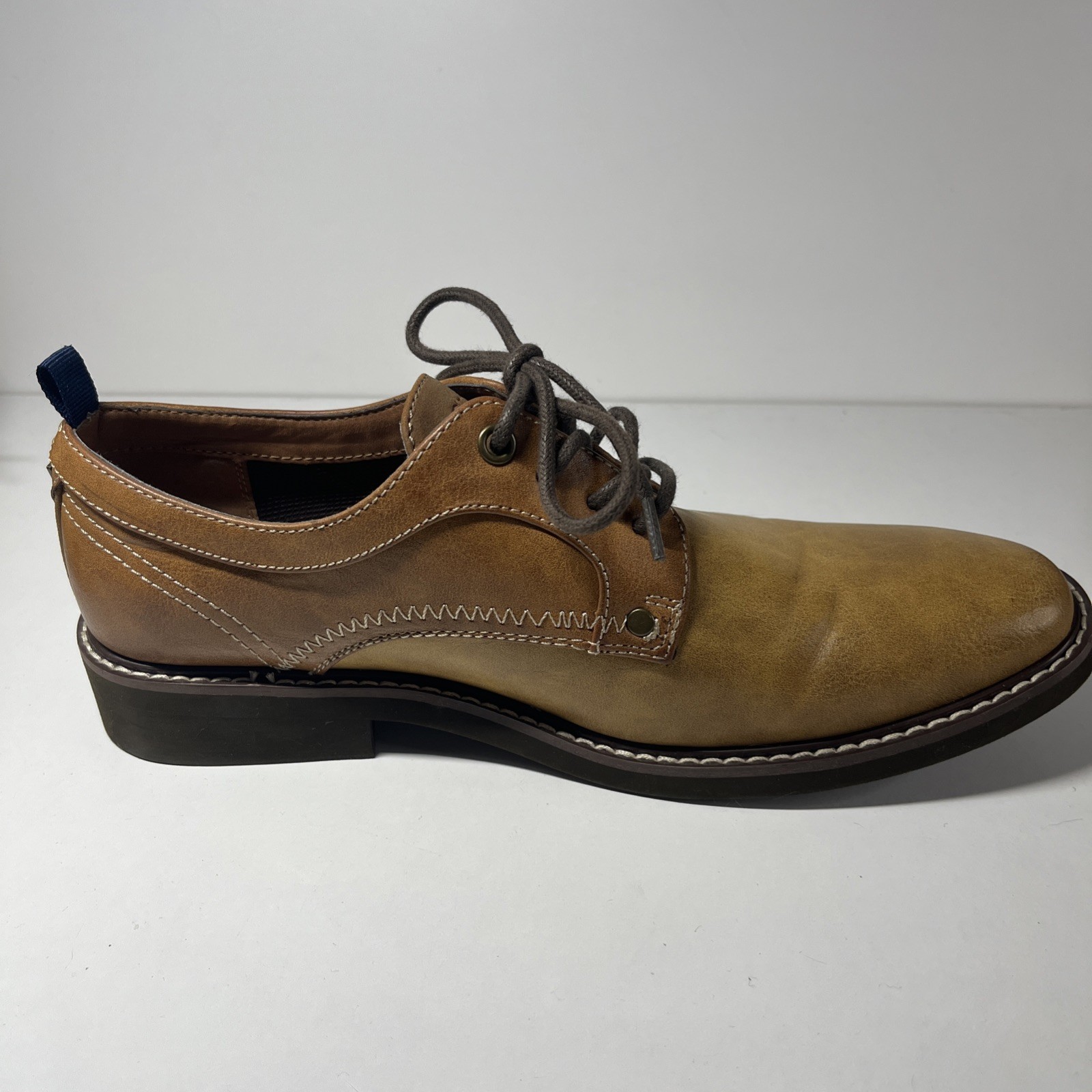 SAOLA Scarpe eleganti Guess uomo 7 5 Jimell Oxford marrone ecopelle stringate casual blocco