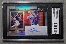 Owen Caissie 2024 Panini Select DAS-OC Diamond Action Signatures SGC10/Auto10