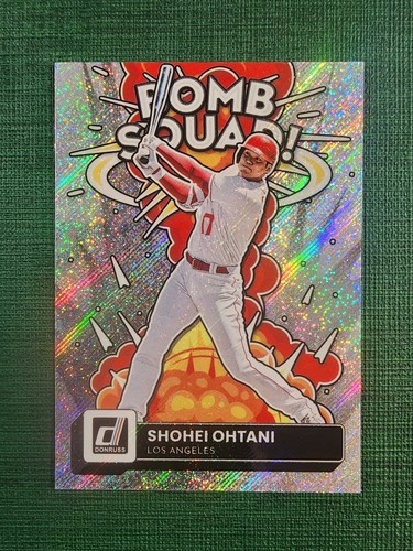 Shohei Ohtani Bomb Squad  #BS-3 Rapture 2022 Panini Donruss Angels Dodgers 