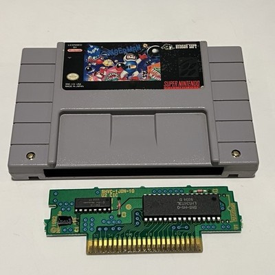 Super Bomberman (Super Nintendo SNES, 1993) Cart Only Authentic Tested