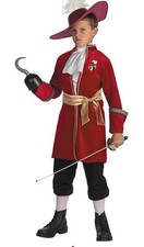 Disney Captain Hook Boys' Costume, Boys S 4-6 