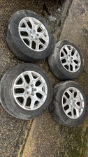 X4 SET 2016 JEEP RENEGADE 17" ALLOY WHEELS 215/60R17 with tyres Michelin