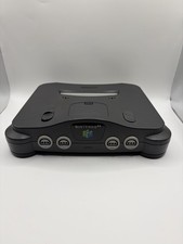 Nintendo 64 N64 Console Black NUS-001 PAL Tested Working Console Only Genuine