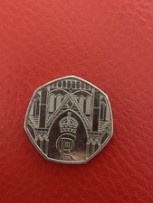 2023 - King Charles III Coronation - 50p Fifty Pence Coin - Circulated (C31)
