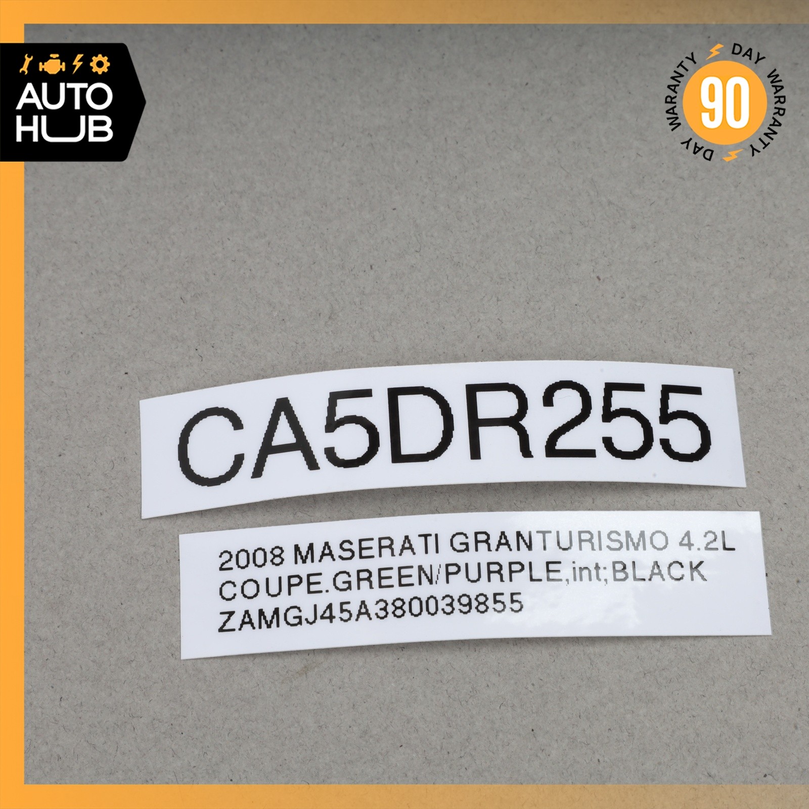 04-19 Maserati GranTurismo M145 TGK Heater Water Valve Set 69417100 OEM 66k