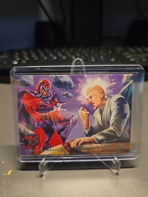 1995 Fleer Ultra X-Men #133 Magneto vs. Professor X  Greatest Battles