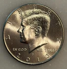 2013-P Kennedy Half Dollar - AU - About Uncirculated