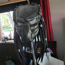 US Stock Alien Predator Full Face Mask Latex Helmet Party Cosplay Props NEW