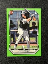 🔥2026 Bowman Colby Shelton /399  #144 Neon Green Paper Parallel Rookie RC 1st🔥