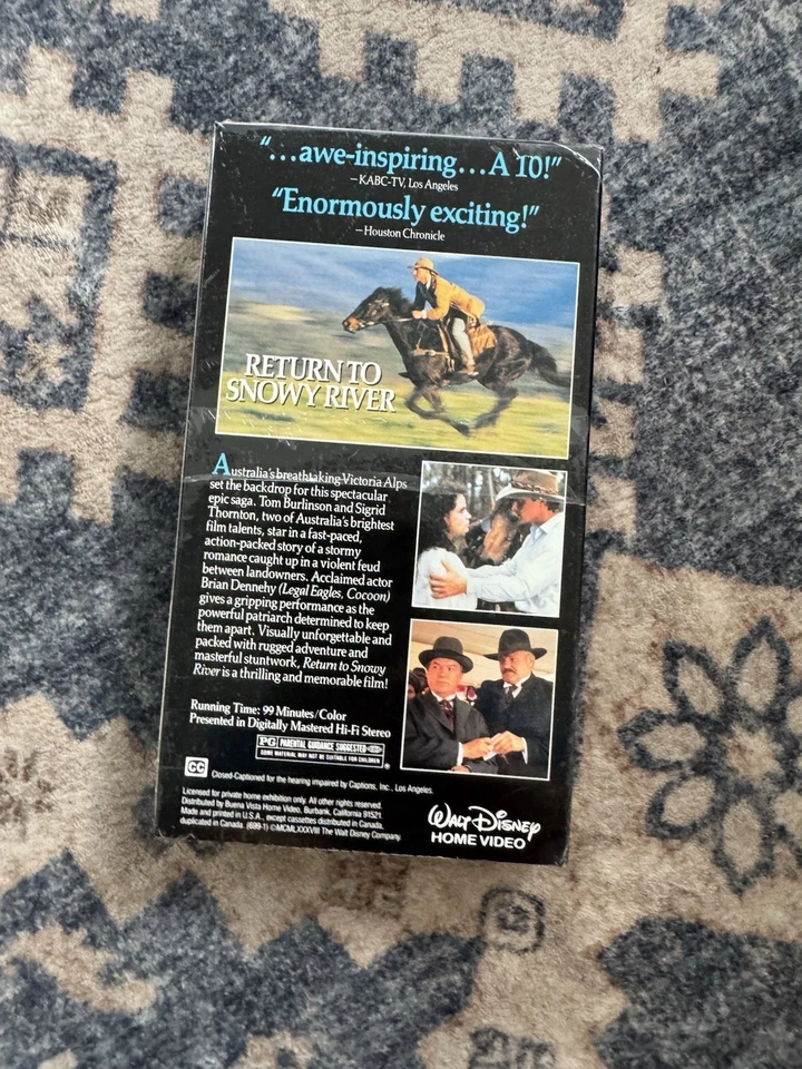 Return to Snowy River VHS Movie - Image 3 of 4