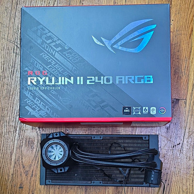 Raijintek ORCUS 240 RBW (240mm AIO Liquid CPU Cooler with Flow Meter Block)