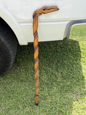hand carved canes walking Wood Canes