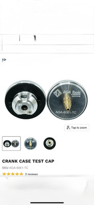 AGA BMW Crank Case Test Cap