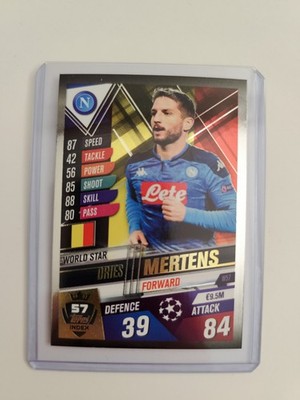 Match Attax 101 19/20 Dries Mertens World Star W57 SSC Napoli 2019/2020