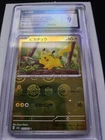 Pikachu Pokemon (2023) Japanese 151 #025/165 Poke Ball Reverse Holo CGC 9 MINT