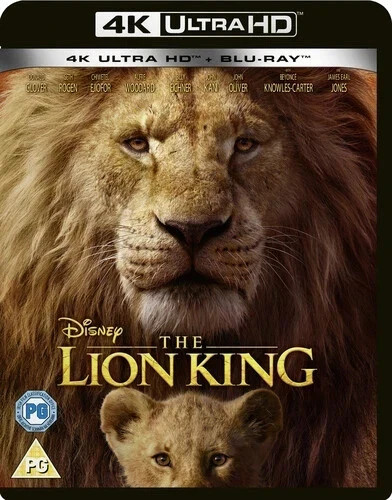 Disney - The Lion King [4K UHD + Blu-ray] ] *NEW* ( No Slipcover)