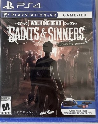 The Walking Dead Saints and Sinners [ PS VR Game ] (PS4 / PSVR) NEW