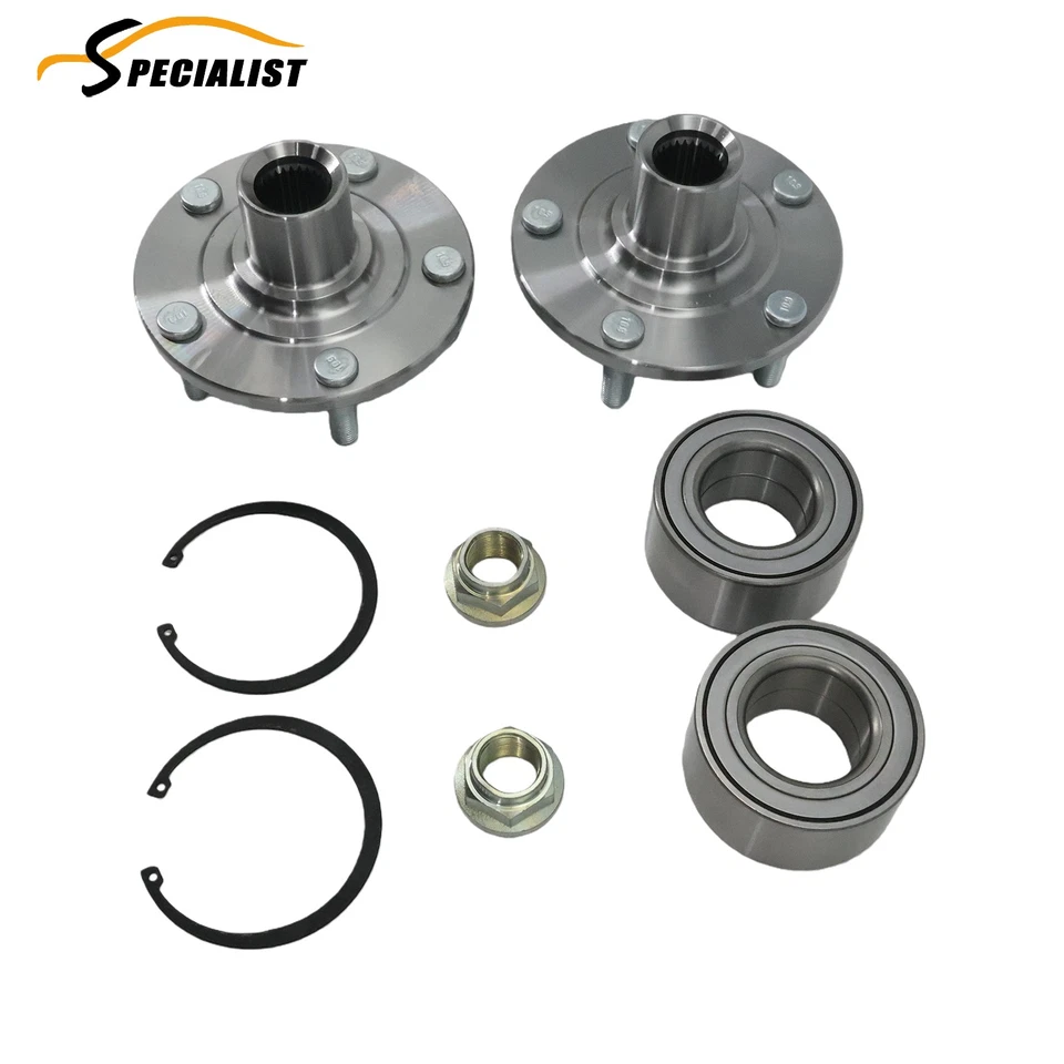 Conjunto de buje de cojinete de rueda delantera para Mitsubishi Outlander Sport 2011-2017 2018 Foto 4 de 4