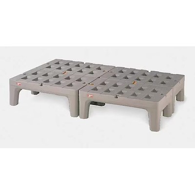 Metro Hp2248pd Dunnage Rack, 3000 Lb., Polyethylene, 48 W