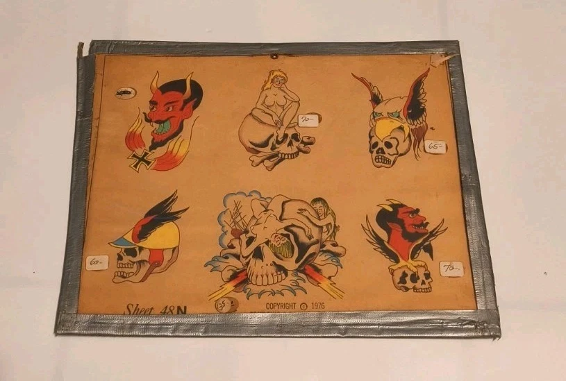 Spaulding & Rogers Tattoo Flash for sale | eBay