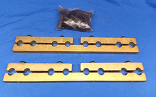 Jomar Pro Model 283-400 Chevy Stud Girdles Gasser Drag Race Sbc Chevy W Nuts