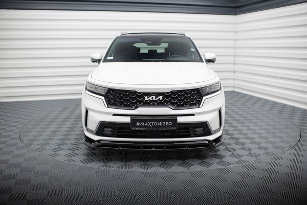 Maxton Design Frontlippe Passend FüR Kia Sorento Mk4 Schwarz Hochglanz-image