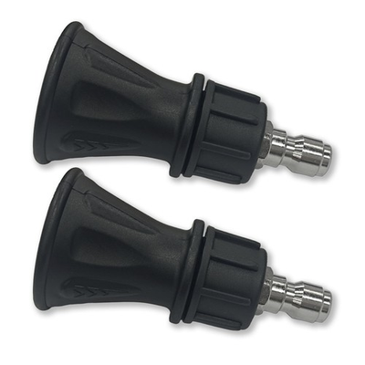 #ad #ad 2 PCS 40 Degree Pressure Washer Nozzle Guard Black 4.0 Orifice 1 4 Inch $36.99