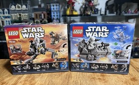 *READ* LEGO Star Wars Microfighters 75130 AT-DP 75126 1st Order Snowspeeder NISB
