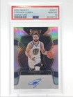 STEPHEN CURRY 2022-23 SELECT SIGNATURES SILVER PRIZM AUTO /99 PSA 10 Q4434