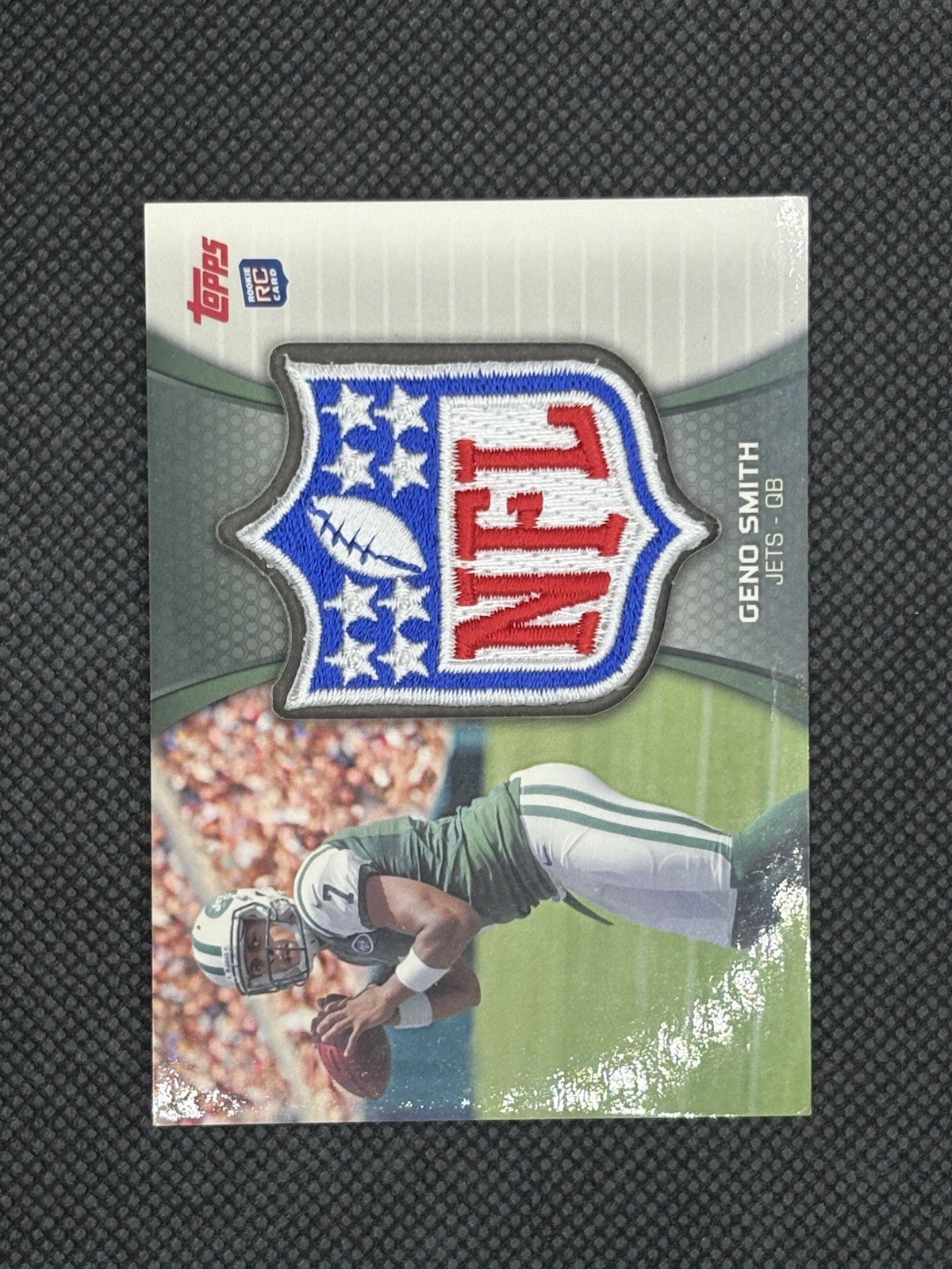 Geno Smith Topps Rookie Patch #RPGS Base