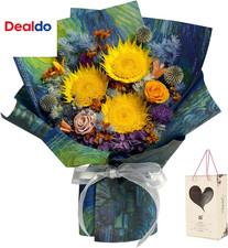 Preserved Flowers Bouquet – Forever Real Roses, Long-Lasting Flowers for Deliver