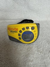 SONY WALKMAN SRF-M78 FM AM Sports Radio Wrist Arm Band Strap Tested Works