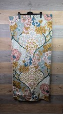 Anthropologie Besiana Curtain Panel Pair Floral Cotton 127cm Width 213cm Drop 