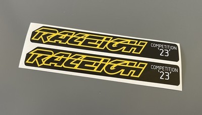 Raleigh Mk2 Mag Burner fork decals 