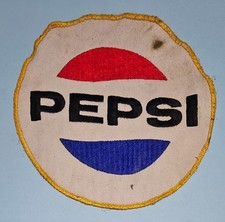 Vintage PEPSI Employee Embroidered Uniform Lo...