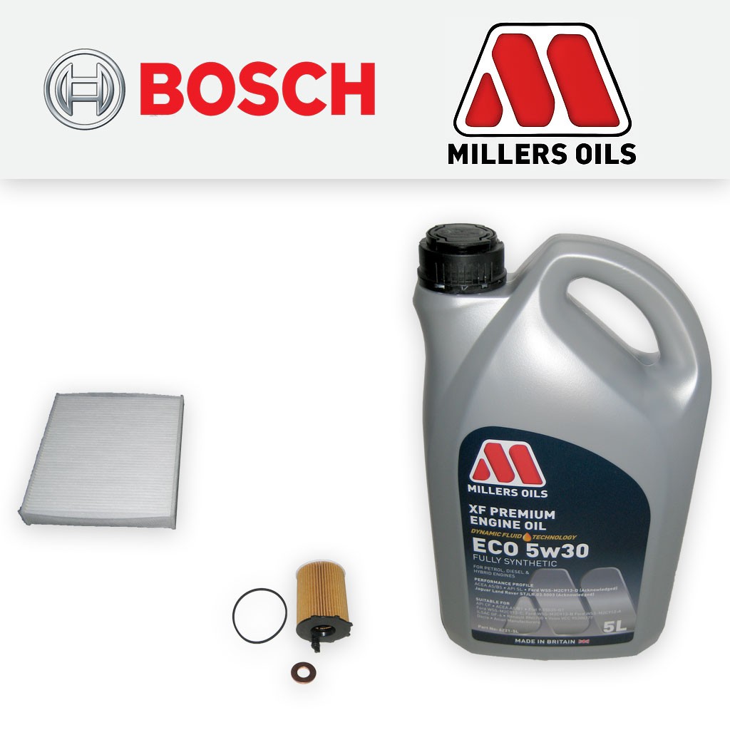 SERVICE KIT for FORD MONDEO MK4 1.6 TDCI OIL CABIN FILTER +5w30 XF OIL 2011-2014