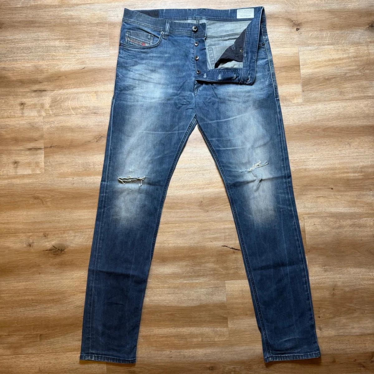 Diesel Tepphar Slim Jeans for Men for sale - eBay
