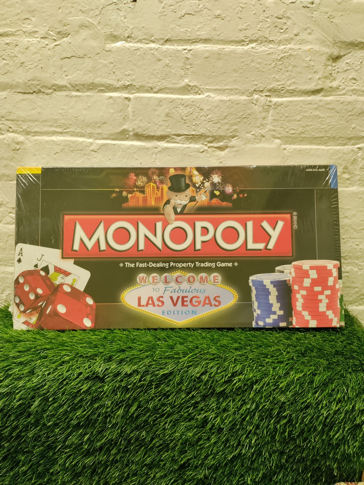 Monopoly Welcome to Fabulous Las Vegas Edition Board Game New Sealed 2009 Hasbro