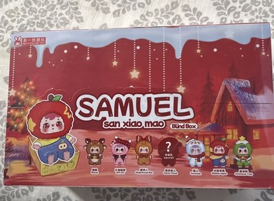 Samuel San Xiao Mao Merry Christmas Eve Full Case 6 Blind Boxes Sealed Authentic