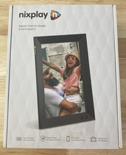 Nixplay Smart Photo Frame 8  HD Video Clips Control App Compatible New Open Box