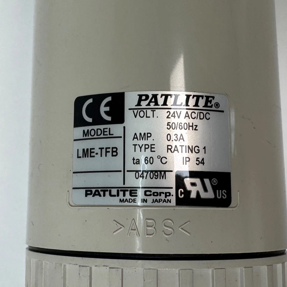 Patlite LME-TFB Rot-Gelb-Grün - Bild 4 von 4