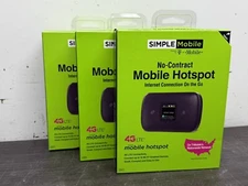 Lot Of 3 Simple Mobile Wireless Moxee K779HSDL Mobile Hotspot - X37